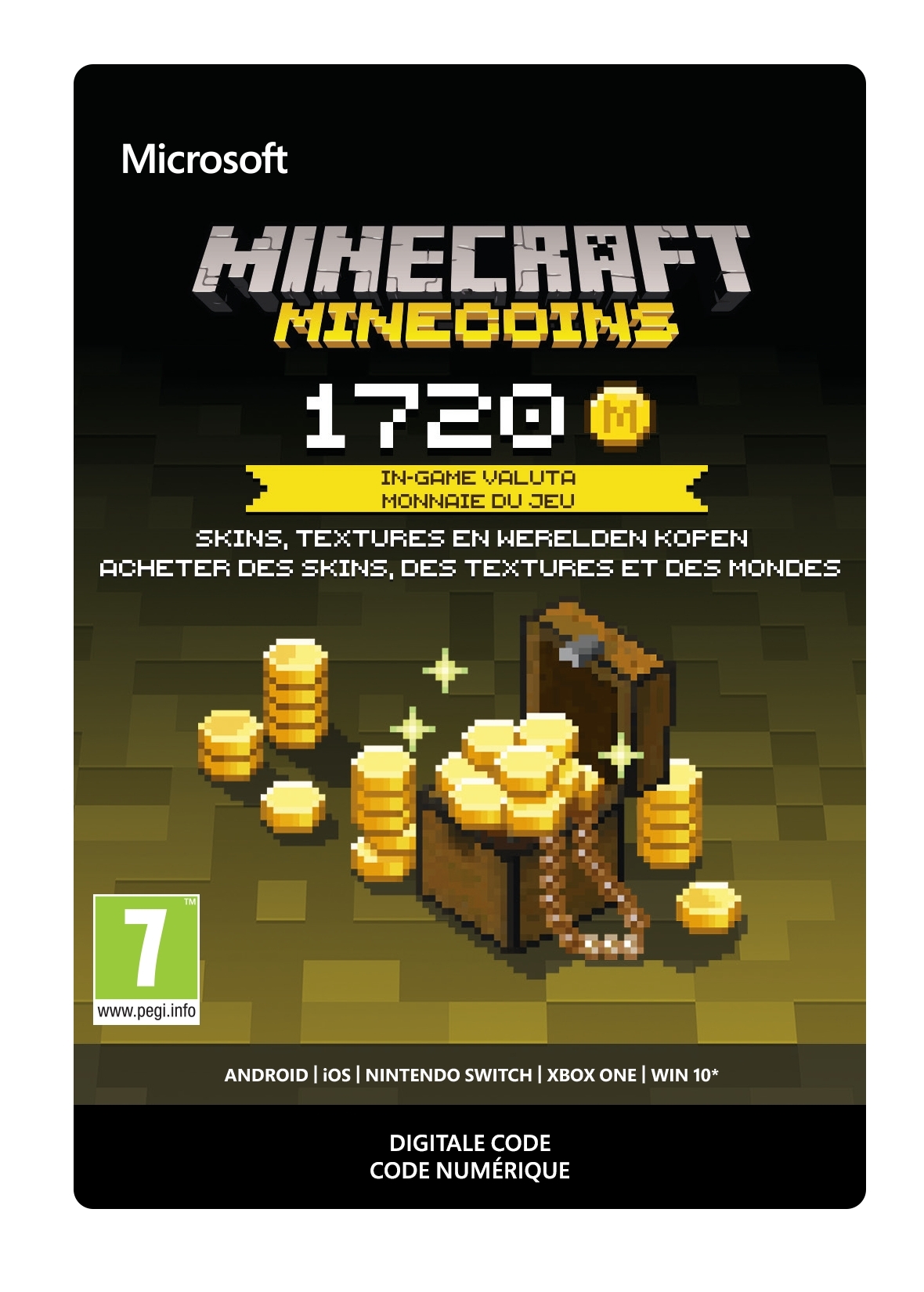 1720 Minecraft Minecoins Xbox / PC