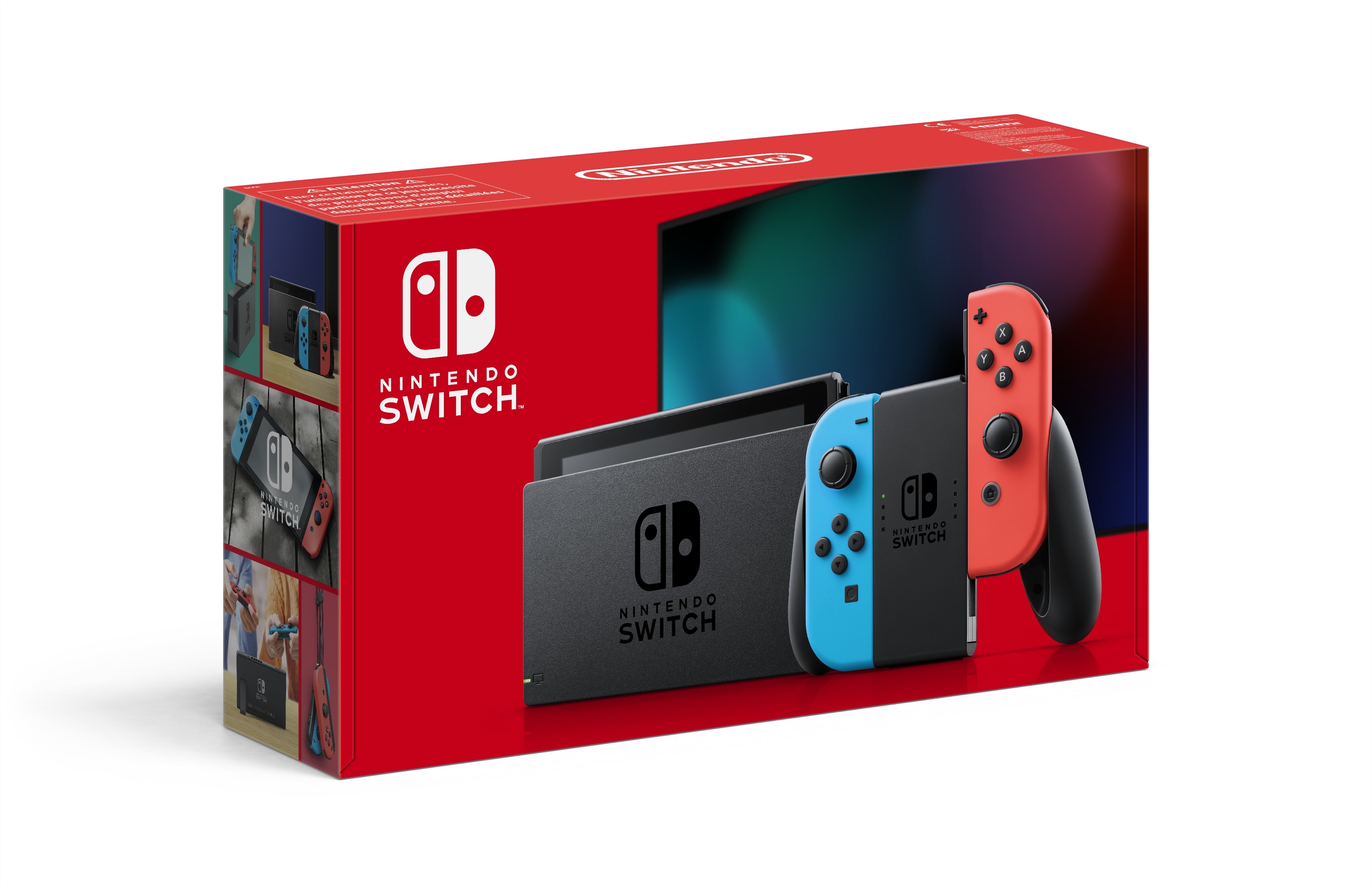 Nintendo Switch Console - Blauw/Rood - GamesDirect®
