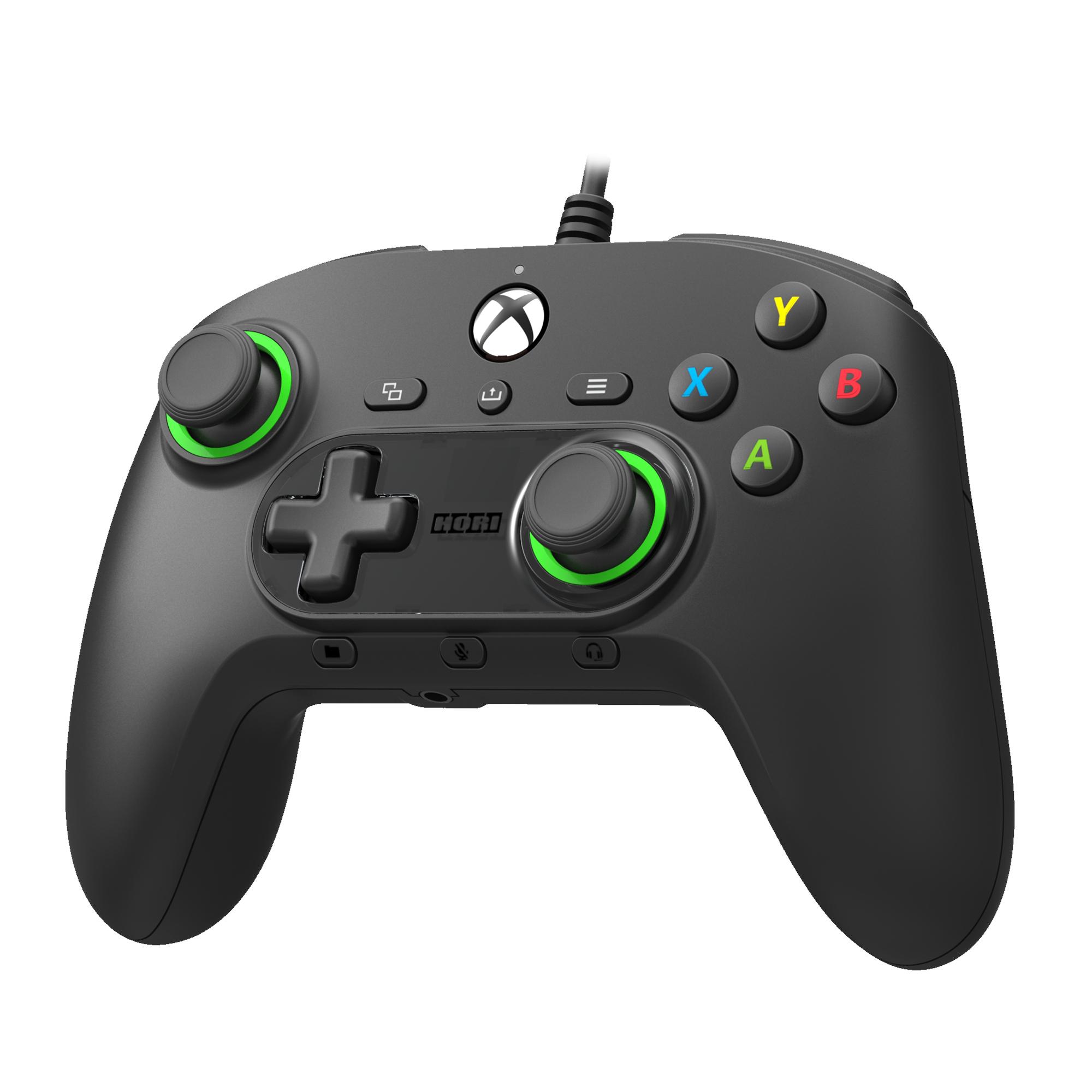 Xbox Series X / Xbox One / PC Hori Bedrade Controller: PAD Pro - Zwart