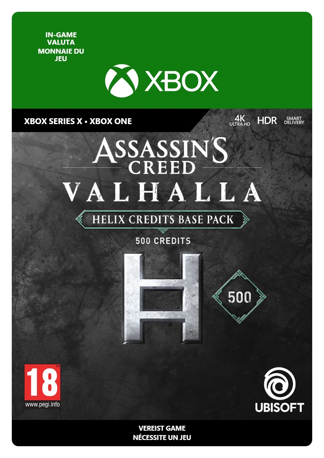 500 Xbox Assassin's Creed Valhalla Helix Credits Base Pack