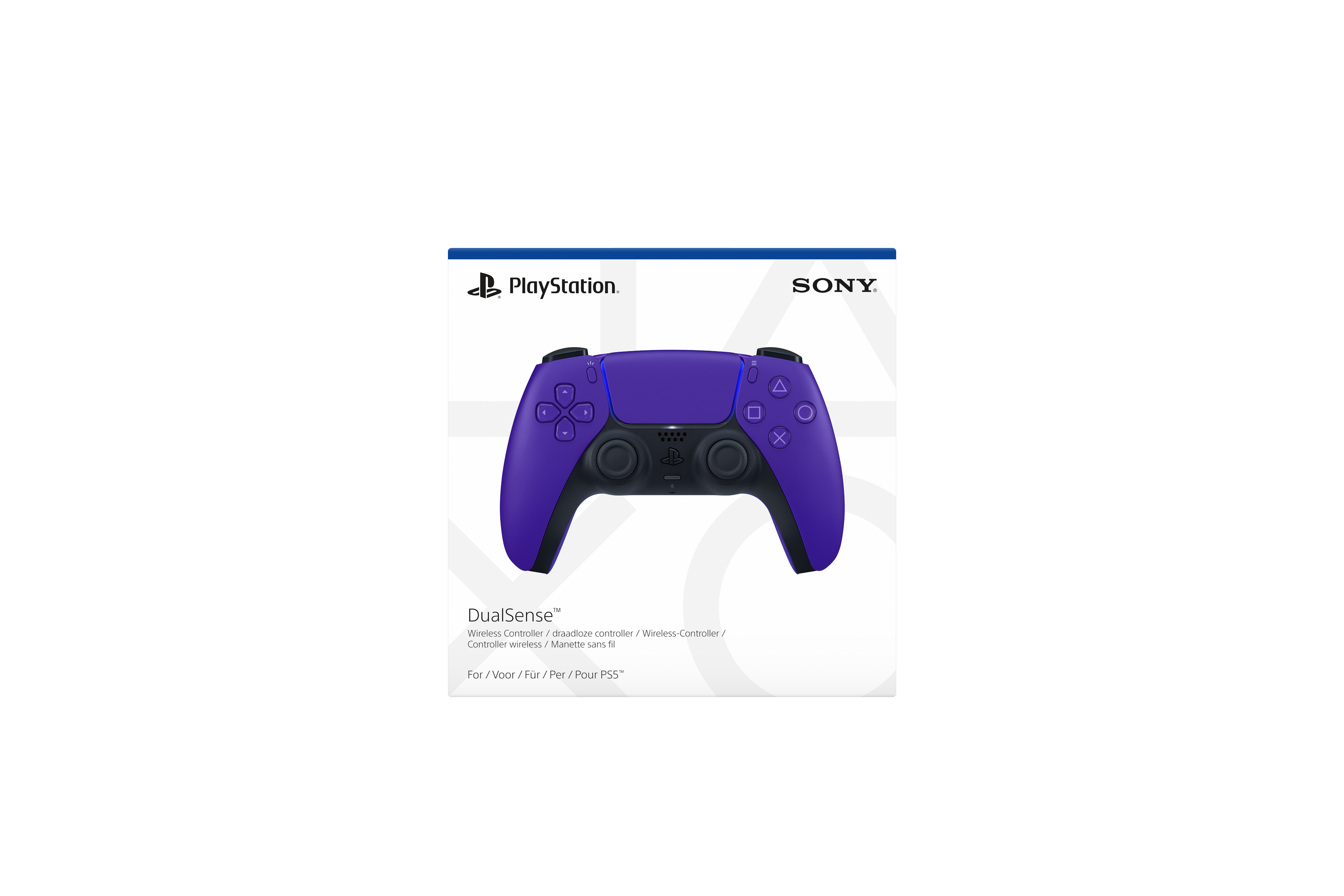 PS5 DualSense Draadloze Controller - Galactic Purple