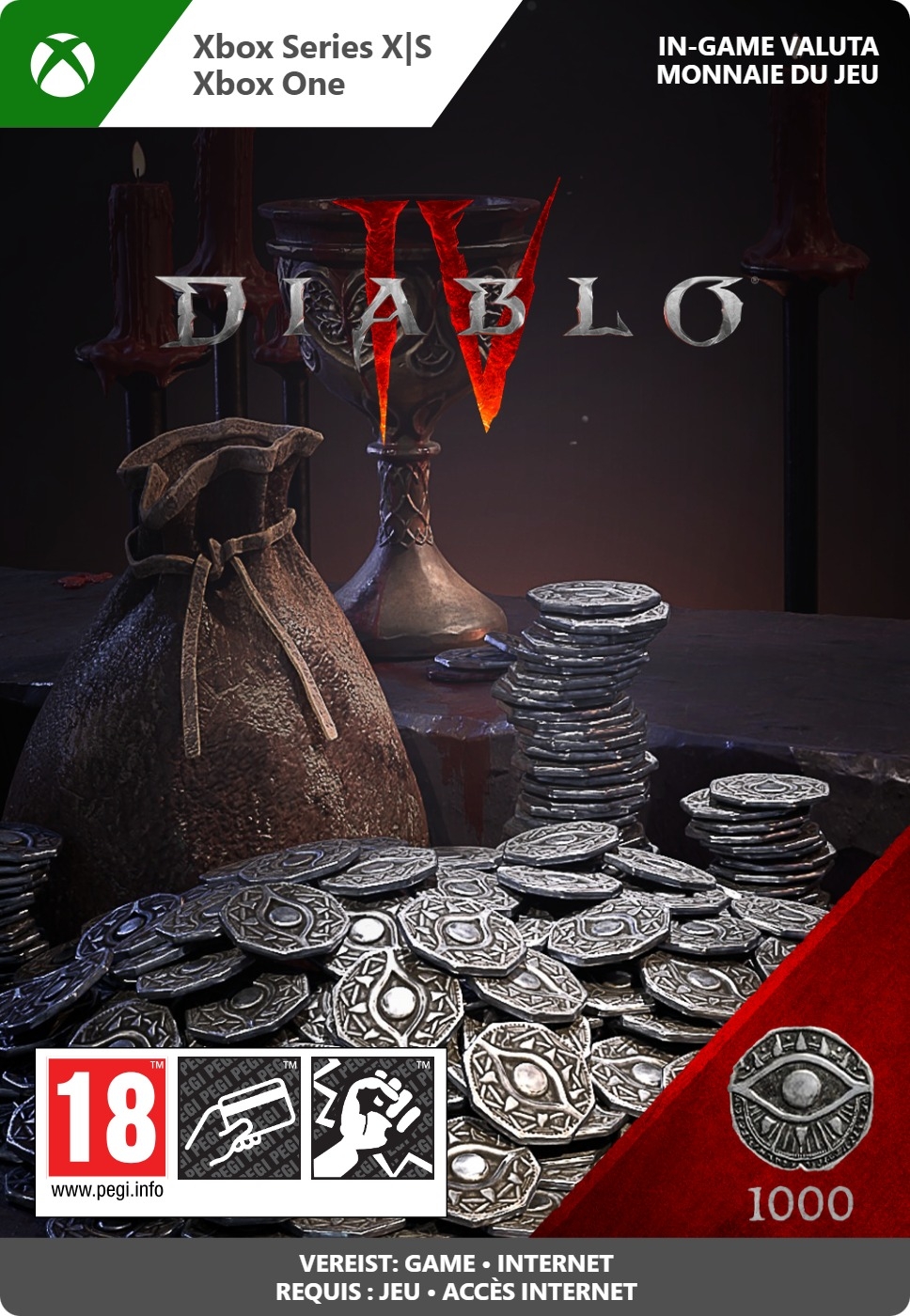 1000 Xbox Diablo IV Platinum