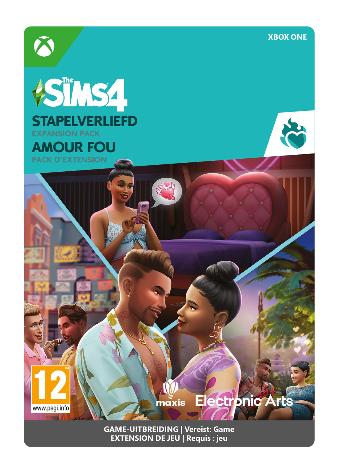 The Sims 4: Lovestruck Expansion Pack - Add-on - Xbox One (digitaal) GamesDirect®