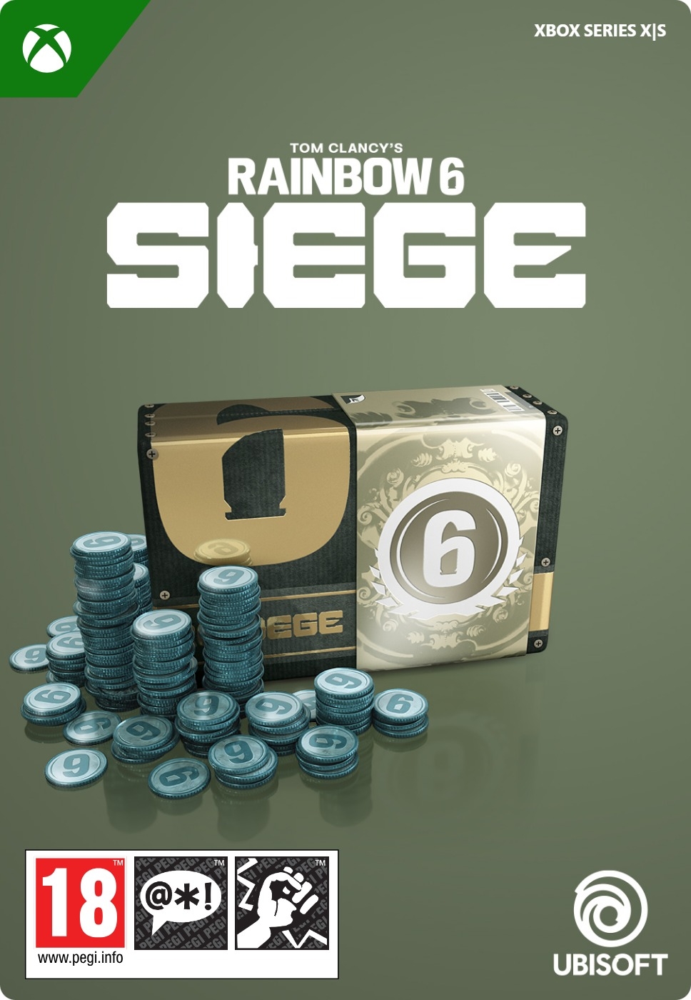 3300 Xbox Tom Clancy's Rainbow Six Siege R6 Credits - Xbox Series X|S (direct digitaal geleverd) GamesDirect®