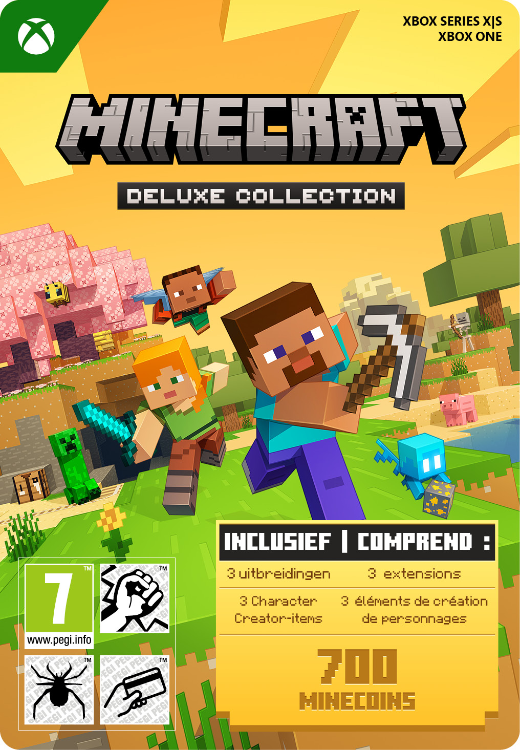 Minecraft: Deluxe Collection 2 - Xbox Series X|S/One (digitaal) GamesDirect®