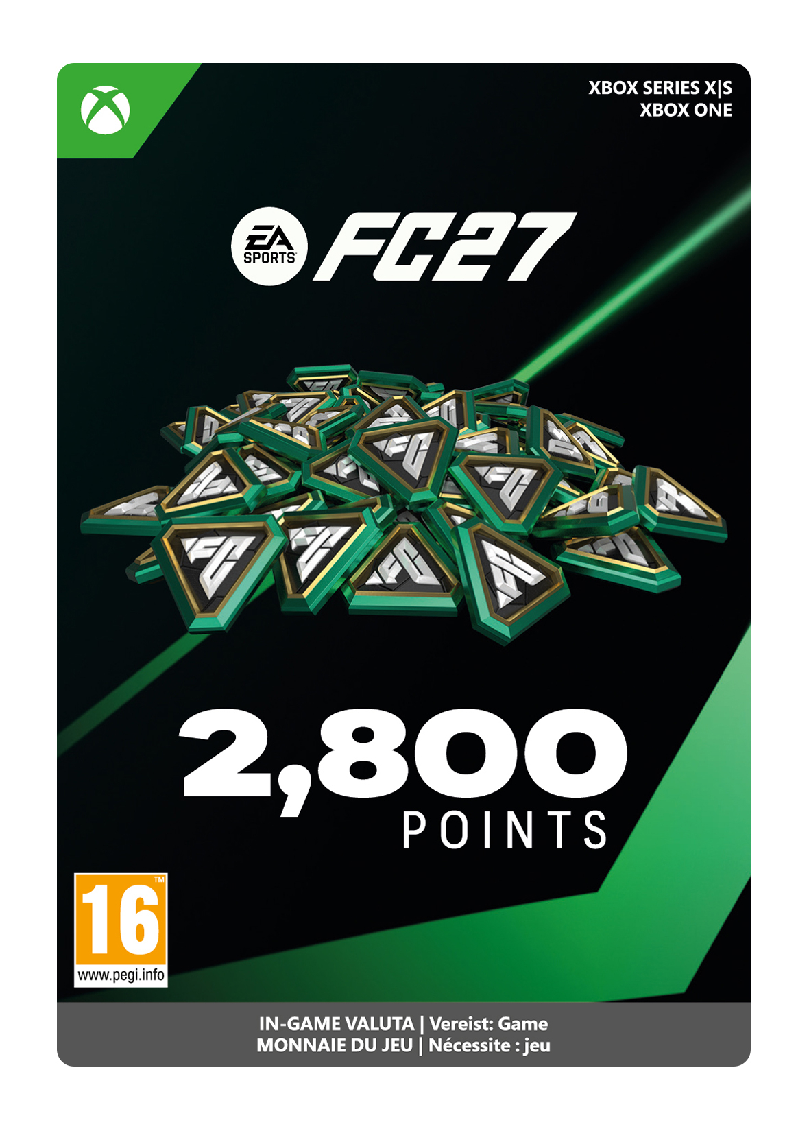 2800 Xbox EA Sports FC 27 Points (digitaal) GamesDirect®