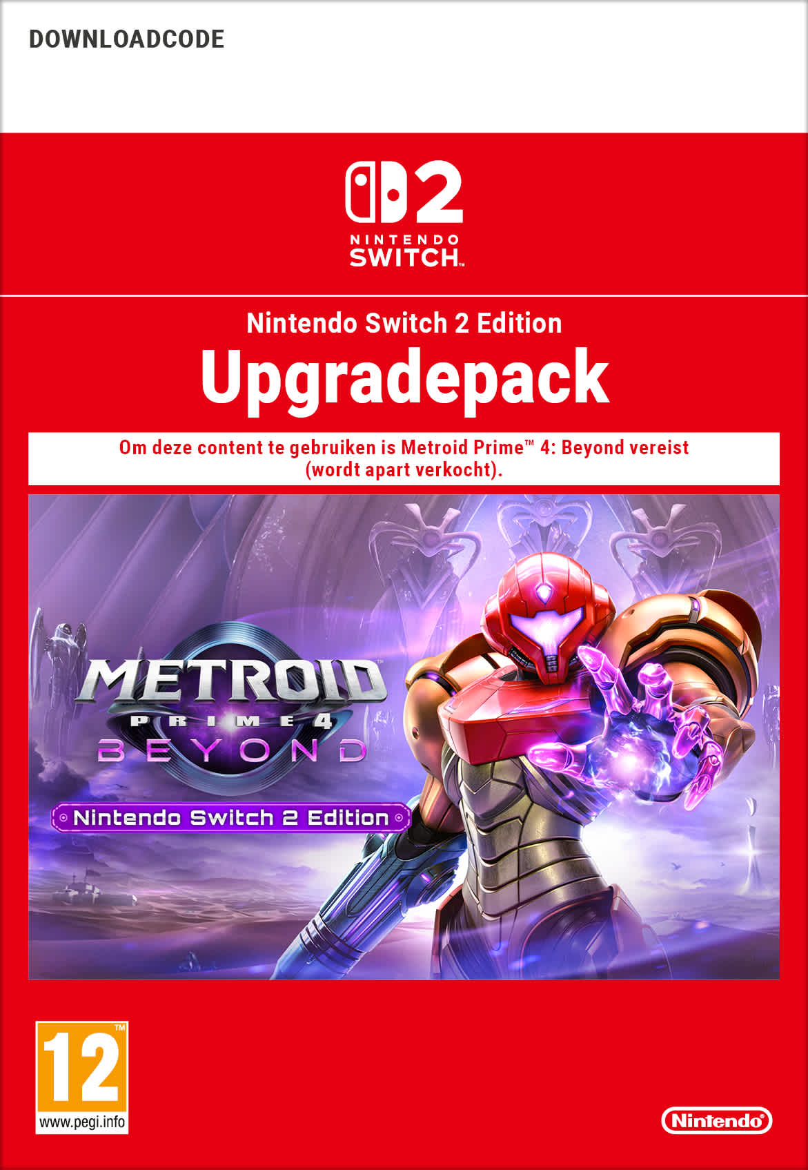 Nintendo Switch 2 AOC Metroid Prime 4: Beyond Upgrade Pack (digitaal) GamesDirect®