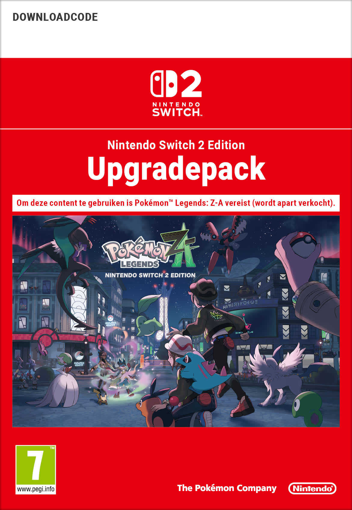 Nintendo Switch 2 Pokemon Legends: Z-A Upgrade Pack (digitaal) GamesDirect®