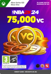 75.000 Xbox NBA 2K24 VC (direct digitaal geleverd)