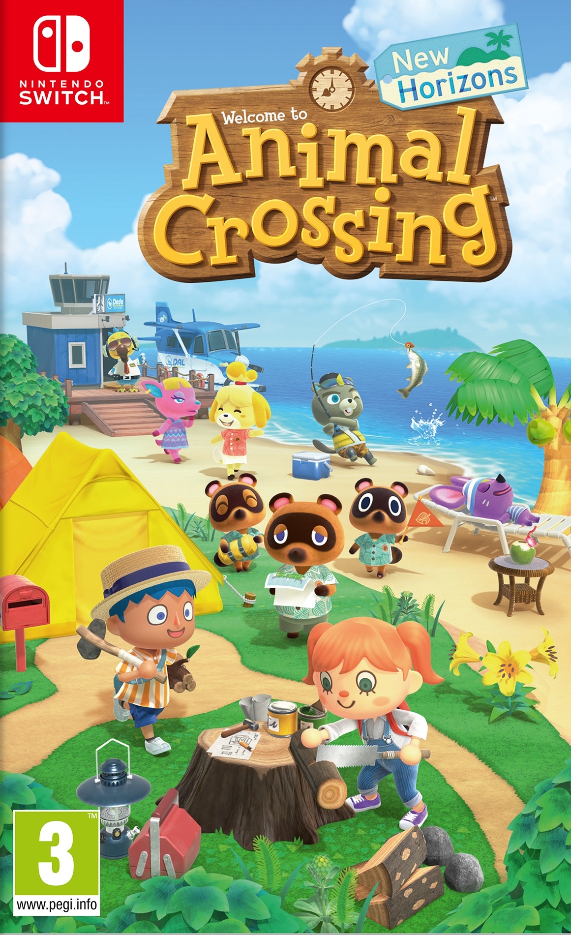 Animal Crossing: New Horizon - Nintendo Switch (fysieke game) GamesDirect®