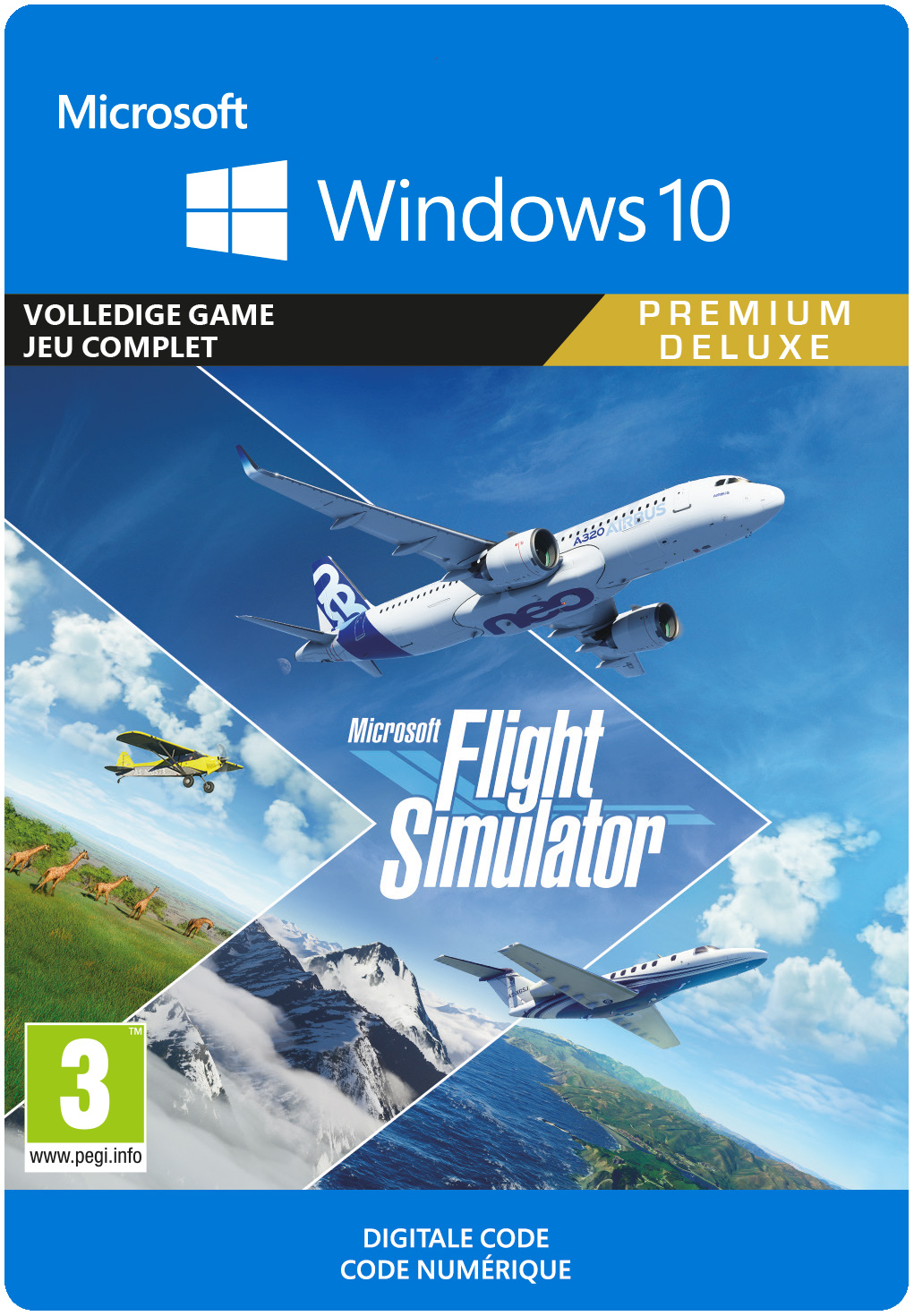 Microsoft Flight Simulator: Premium Deluxe Edition - Xbox Series X/S / PC (Digitale Game)