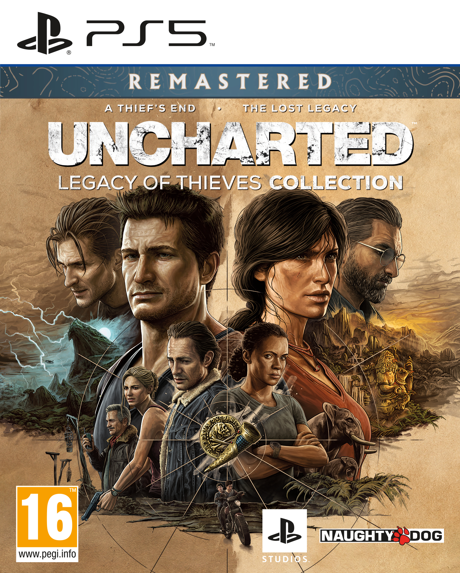 Uncharted: Legacy of Thieves Collection - PS5 (Fysieke Game)