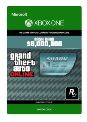 Megalodon Shark Xbox GTA Card - Direct Digitaal Geleverd