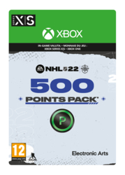 500 Xbox NHL 22 Points